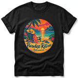 Paradise Retiree ~ Comfort Colors Premium Tee thumbnail 1