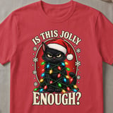 Jolly Enough Grumpy Cat T-Shirt thumbnail 4