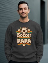 Retro Soccer Papa Tee or Sweatshirt thumbnail 20
