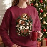 Kickoff Ready Football Dog Tee thumbnail 12