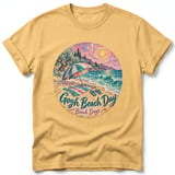 Gogh Beach Day ~ Comfort Colors Premium Tee thumbnail 7