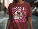 Poodle Big Personality Tee thumbnail 3