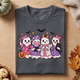 Spooky Ghost Nurse Squad Tee thumbnail 3
