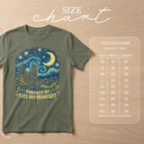 Powered By Cats And Moonlight Tee thumbnail 15