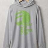Pickleball Sport-Tek Performance Hood, Paddle Up Butter, Cup, Athletic Court Lightweight Hoodie thumbnail 6
