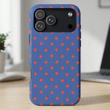 Orange Polka Dot MagSafe® Phone Case thumbnail 3
