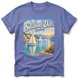 Sailboat Dots ~ Comfort Colors Premium Tee thumbnail 10