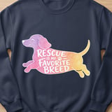 Rescue Is My Favorite Breed Tee thumbnail 6
