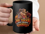 No Tricks Just Treats and BBQ Mug thumbnail 15