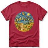 Gogh Fly a Kite ~ Comfort Colors Premium Tee thumbnail 2