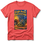 Gogh Away, Introverting ~ Comfort Colors Premium Tee thumbnail 3