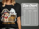 Cute Pirate Labraodor and Ghost Crew Sweatshirt, Halloween Treasure Hunt Apparel, adult and kid size t-shirts thumbnail 7