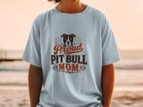 Proud Pit Bull Mom Tee thumbnail 4