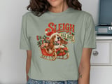 Sleigh All Day Basset Hound Tee thumbnail 3