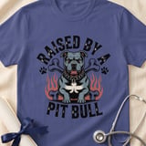 Raised By A Pit Bull Tee | Pit Bull Lover Shirt | Pittie Shirt | Bully Breed Gift thumbnail 11