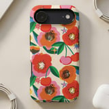 Retro Floral Cherry MagSafe® Phone Case thumbnail 4