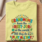 Grandmoms Have The Best Job Tee thumbnail 10