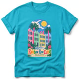 Rainbow Row Cutout ~ Comfort Colors Premium Tee thumbnail 5