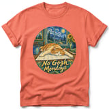 No Gogh Mondays ~ Comfort Colors Premium Tee thumbnail 4
