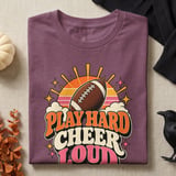 Play Hard Cheer Loud Tee or Sweatshirt thumbnail 8