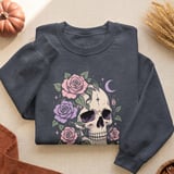 Bad to the Bone Floral Skull Tee thumbnail 9