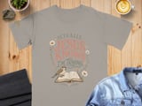 Jesus Knows I'm Trying T-Shirt, Christian Faith Tee, Inspirational Religious Gift for Her, Cottagecore Sparrow Bible Floral thumbnail 1