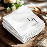 Modern Monogram Napkins thumbnail 2