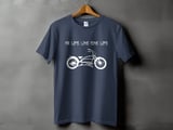 No Life Like Bike Life | Stretch Chopper Cruiser Shirt thumbnail 4