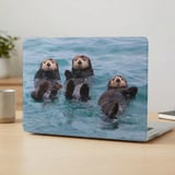 Floating Sea Otters MacBook Case thumbnail 4