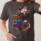 Stay Chaotic Parker the Possum Tee thumbnail 4