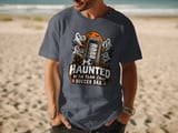 Haunted By The Team Chat Soccer Dad Tee thumbnail 8