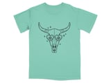 Desert Bloom Skull Hearts Graphic Tee thumbnail 9