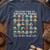 National Park Trail List Tee thumbnail 6