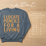 I Locate Pencils for a Living Funny Teacher Shirt, Educator Life Sweatshirt, Back to School Gift thumbnail 14
