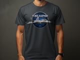 F22 Raptor T-Shirt Fighter Jet Graphic Tee, Stealth Aviation Shirt, Air Force Veteran Gift, Military Airplane Pilot Apparel for Men thumbnail 8