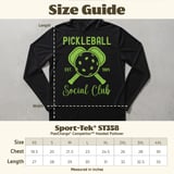 Pickleball Sport-Tek Performance Hood, Pickleball Est. 1984 Social Club Graphic, Lightweight Hoodie thumbnail 8