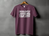 I’m Silently Judging Your Bike | Bike Shirt thumbnail 7