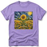 Gogh Sunflower Power ~ Comfort Colors Premium Tee thumbnail 6
