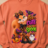 Too Cute To Spook Sally the Squirrel Sweatshirt thumbnail 13