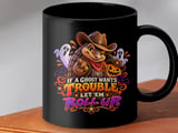 Halloween Cowboy Armadillo Mug thumbnail 8