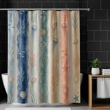 Seaside Dreams Watercolor Shower Curtain thumbnail 10