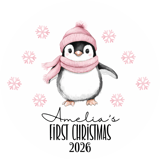 Pink Penguin First Christmas Digital thumbnail 4