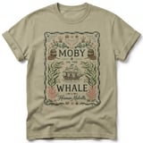 Moby Dick Embroidered Book Cover Tee thumbnail 22