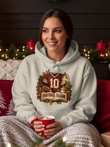 Football Season Sweatshirt, Vintage Football Hoodie, Dark Academia Bookish Gameday Shirt, Fall Tailgate Crewneck, Cozy Autumn Sports Gift thumbnail 14