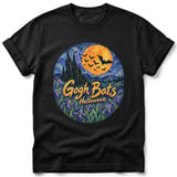 Gogh Bats ~ Comfort Colors Premium Tee thumbnail 1