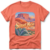 Sunset Mesa ~ Comfort Colors Premium Tee thumbnail 4