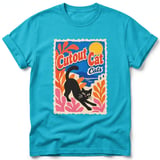 Cutout Cat ~ Comfort Colors Premium Tee thumbnail 5