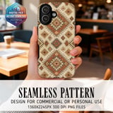 Southwest Aztec Pattern Digital thumbnail 1