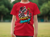 I Didn't Touch It Randy the Raccoon Tee thumbnail 12