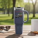 Merry Christmas Wagoneer Tumbler, The Waggy, Car Tumbler, Holiday Tumbler, Grand Wagoneer Christmas, Car Lover Gift, Christmas Gift thumbnail 3